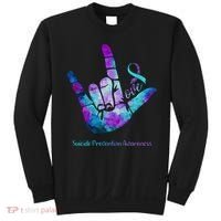 Love Suicide Prevention Awareness Sweatshirt thumb 0