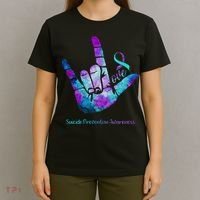 Love Suicide Prevention Awareness T-Shirt thumb 4