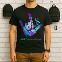 Love Suicide Prevention Awareness T-Shirt thumb 6