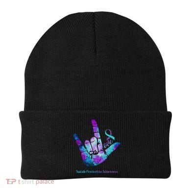 Love Suicide Prevention Awareness Beanie