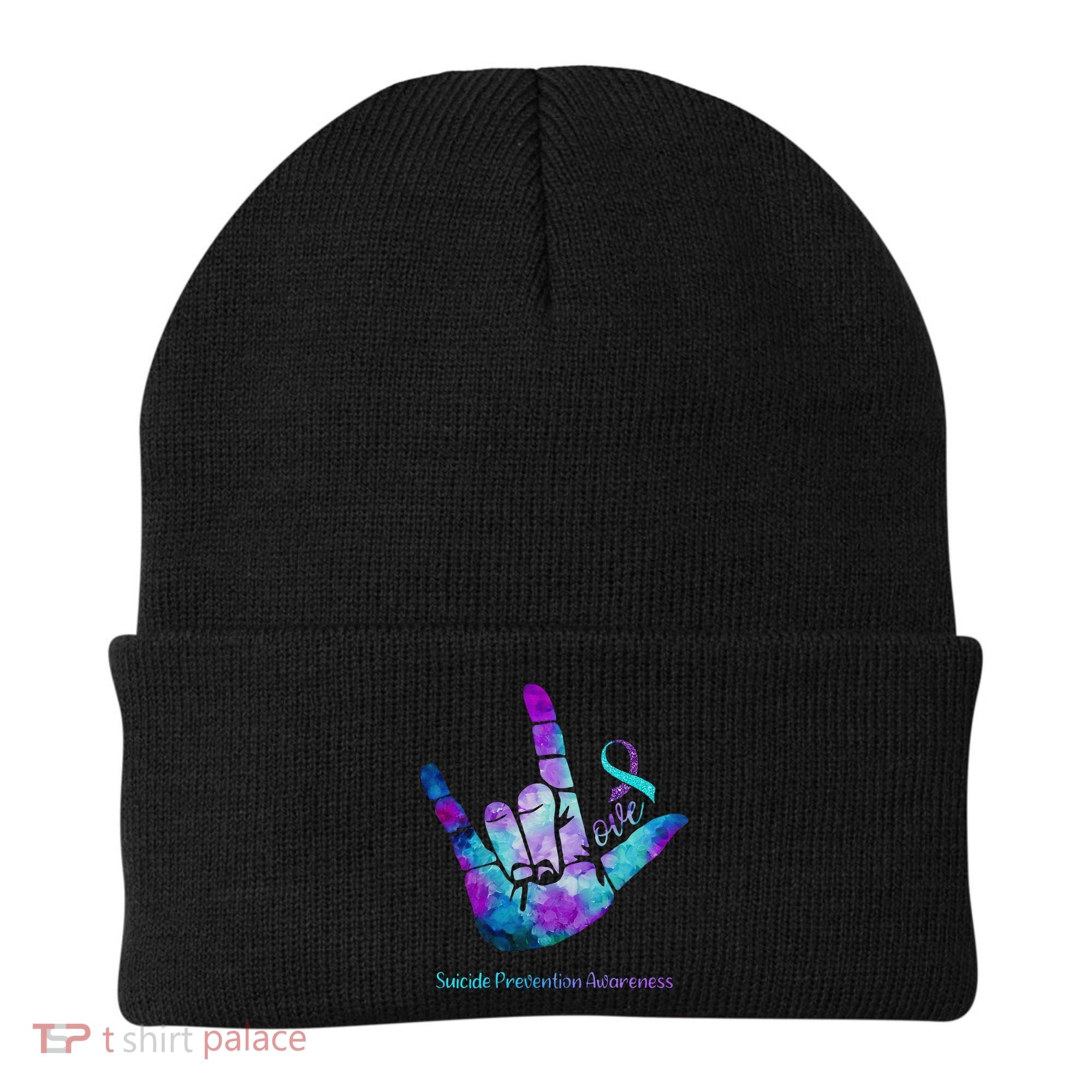 Love Suicide Prevention Awareness Beanie