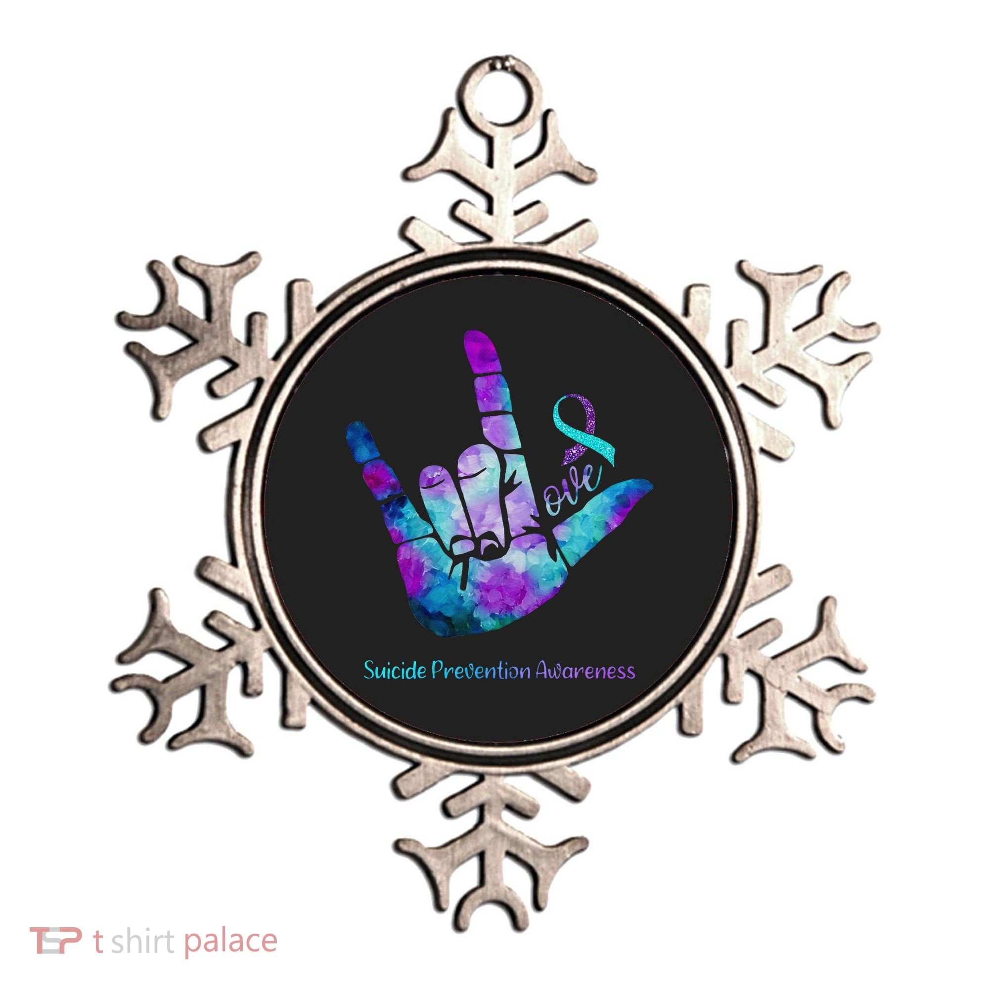 Love Suicide Prevention Awareness Ornament
