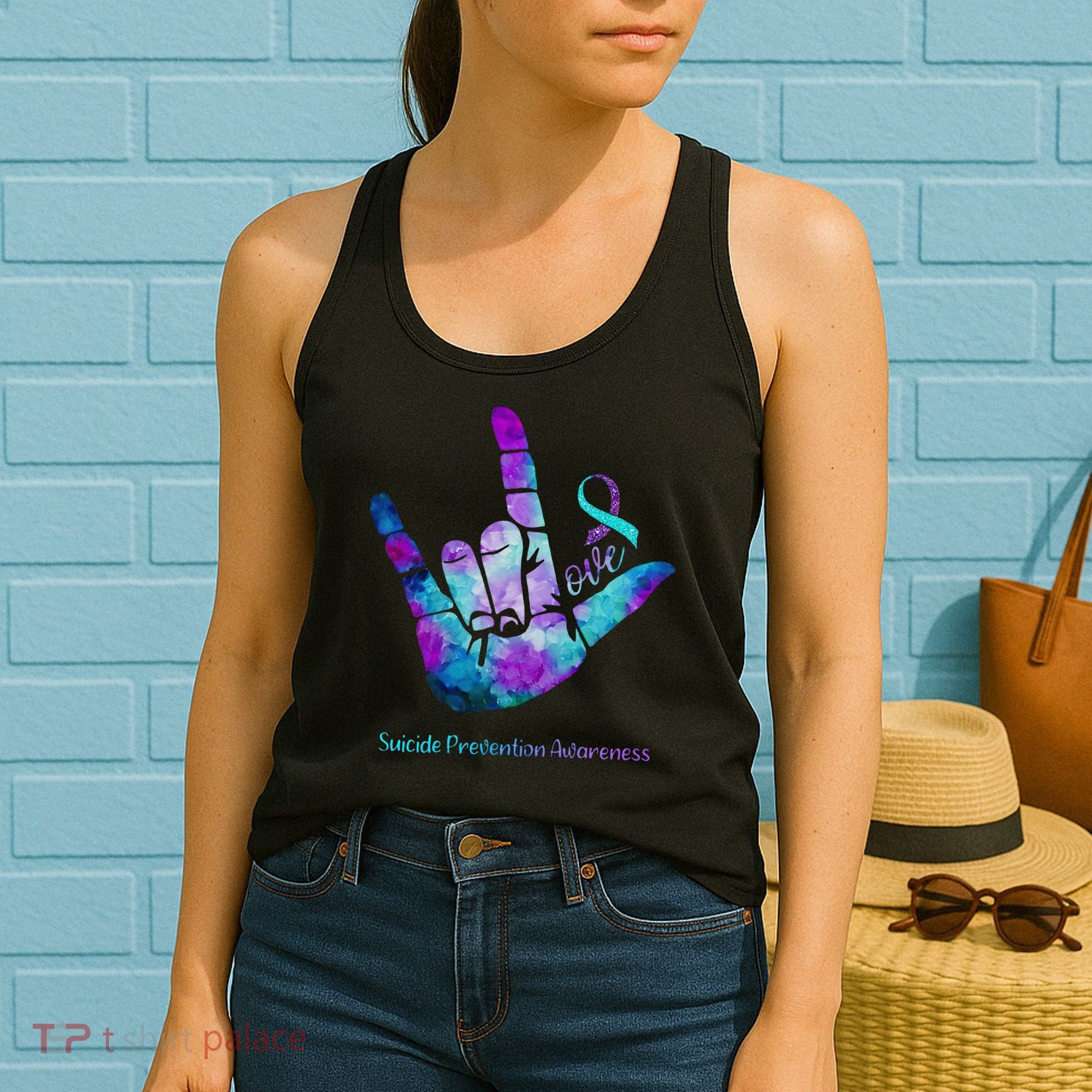 Love Suicide Prevention Awareness Women's Tank Top