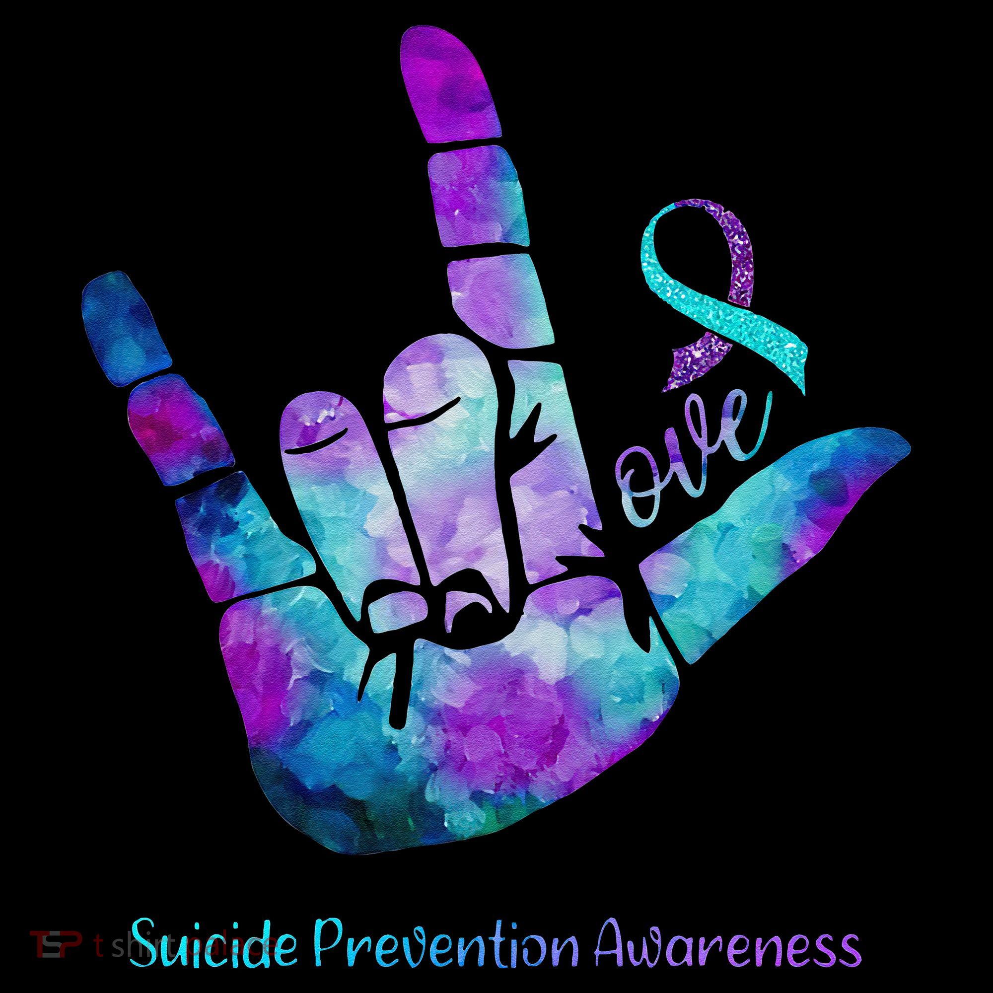 Love Suicide Prevention Awareness Baby Bodysuit