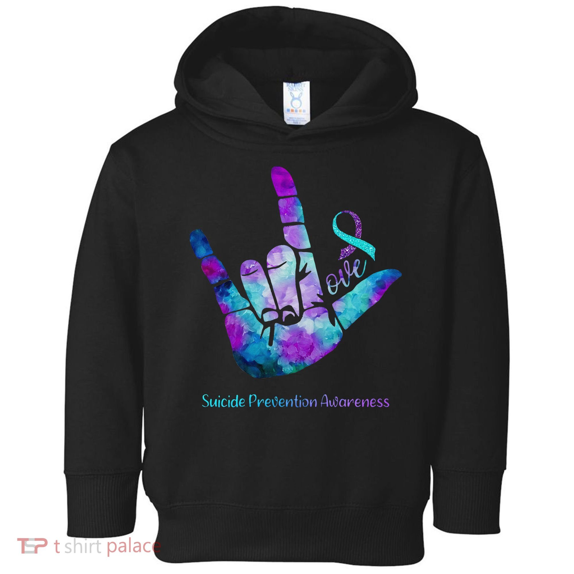 Love Suicide Prevention Awareness Toddler Hoodie