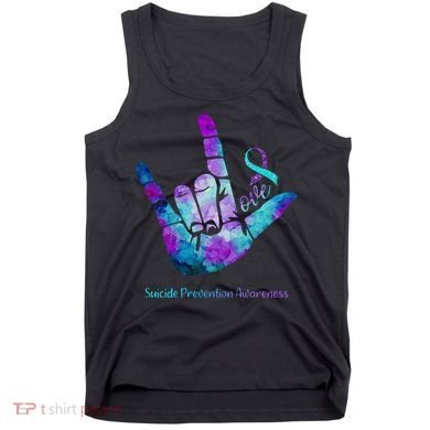 Love Suicide Prevention Awareness Tank Top