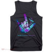 Love Suicide Prevention Awareness Tank Top thumb 0