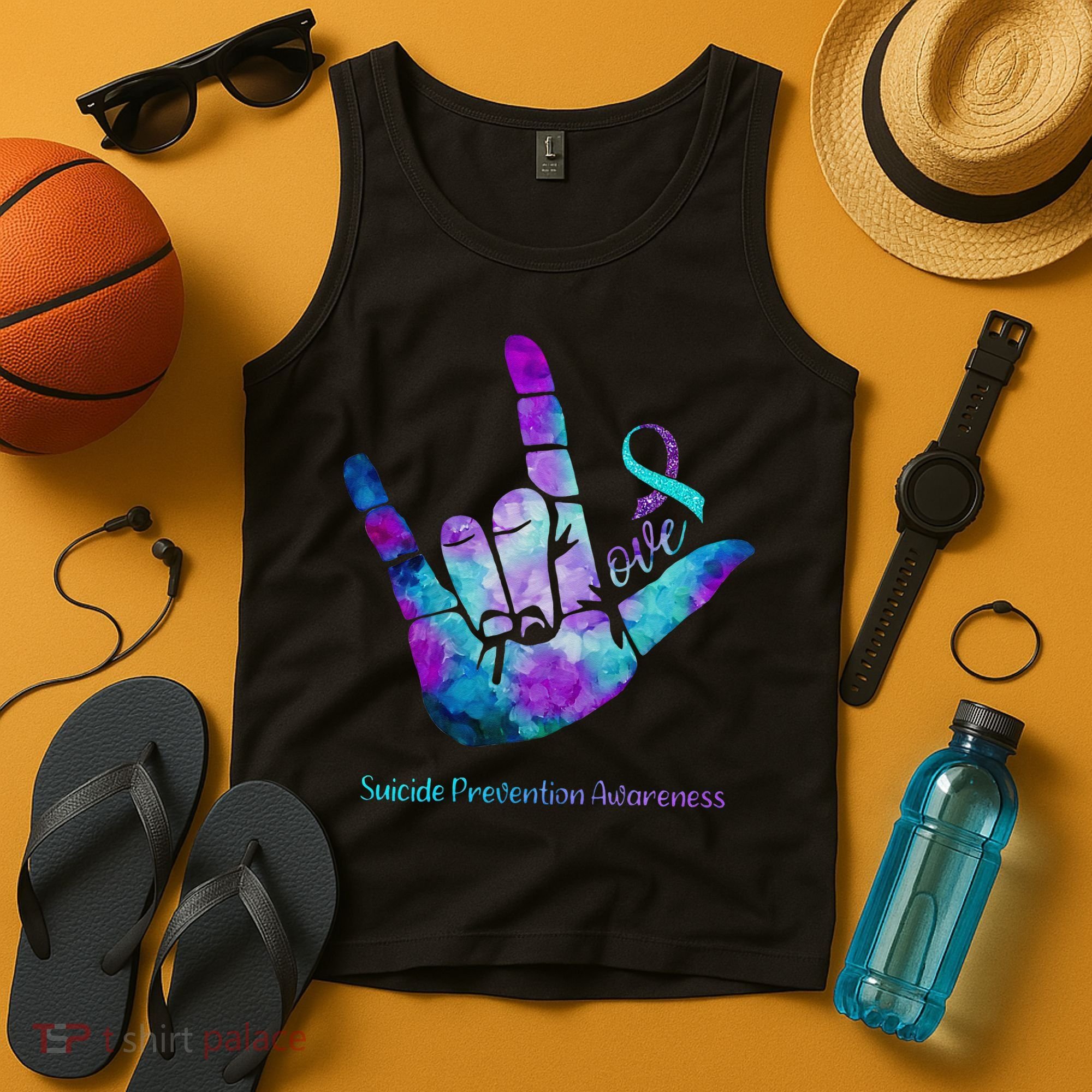 Love Suicide Prevention Awareness Tank Top