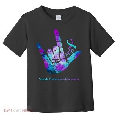 Love Suicide Prevention Awareness Toddler T-Shirt