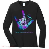 Love Suicide Prevention Awareness Women's Long Sleeve Shirt thumb 0