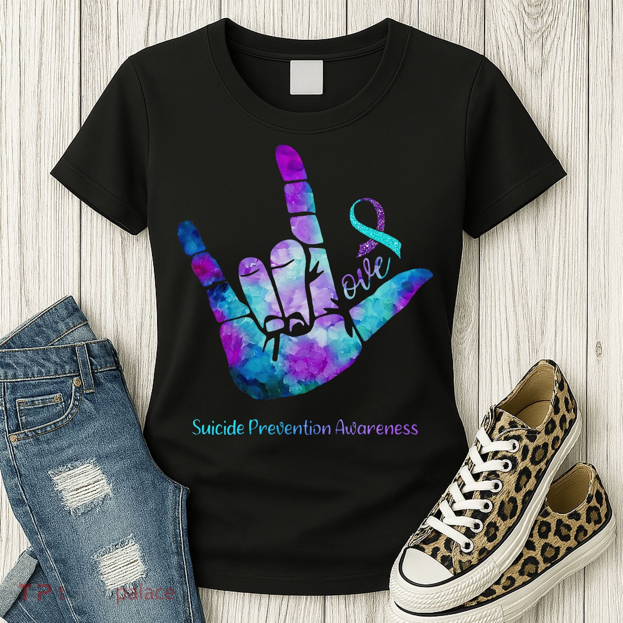 Love Suicide Prevention Awareness Women's T-Shirt