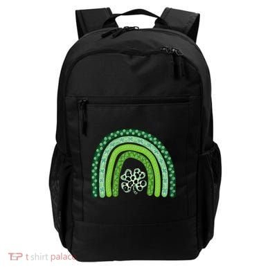 Lucky St Patrick's Day Rainbow Backpack