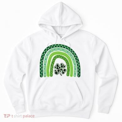 Lucky St Patrick's Day Rainbow Hoodie