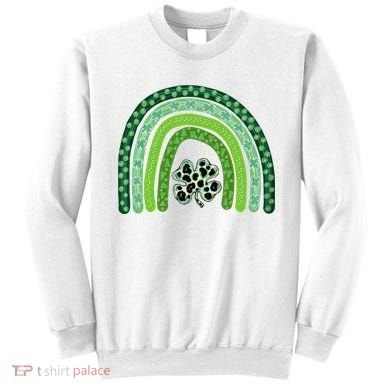 Lucky St Patrick's Day Rainbow Sweatshirt