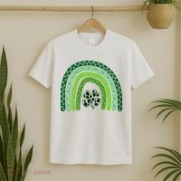 Lucky St Patrick's Day Rainbow T-Shirt thumb 2