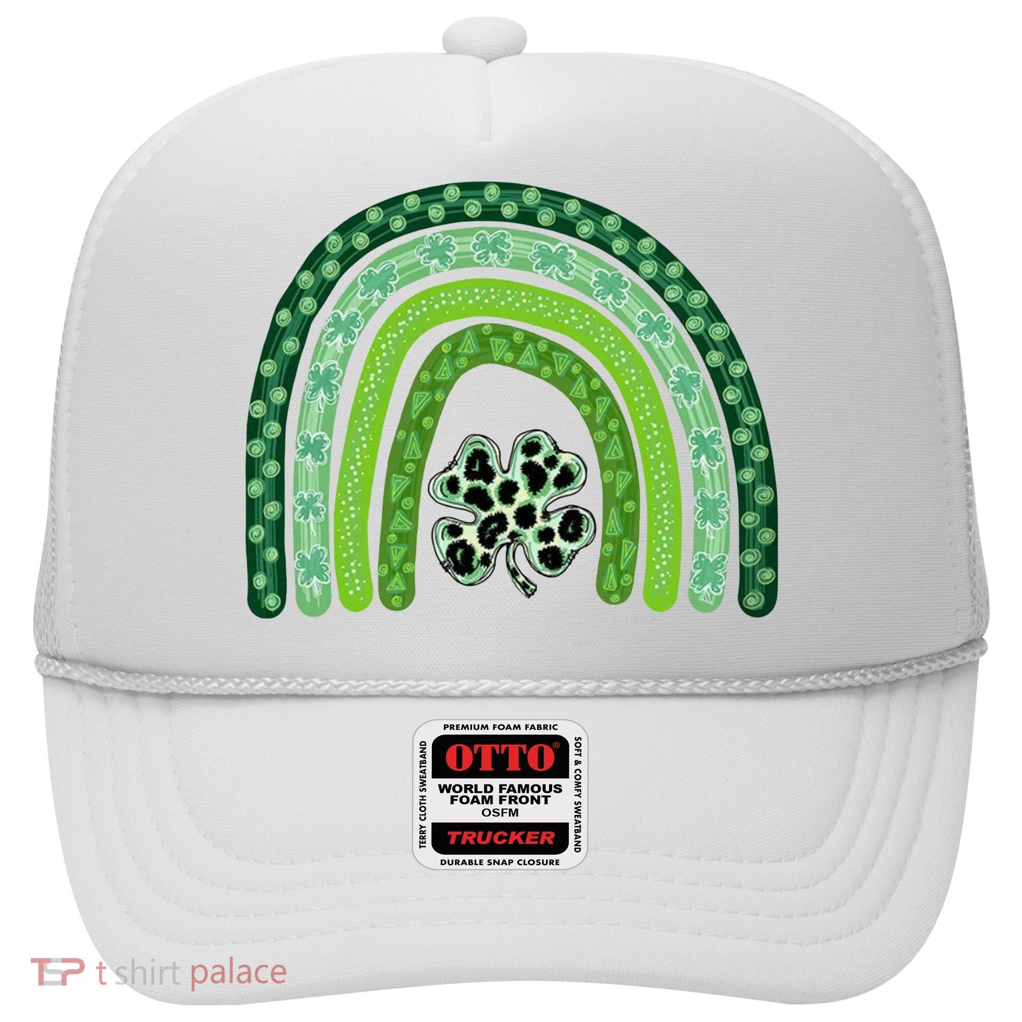 Lucky St Patrick's Day Rainbow Hat