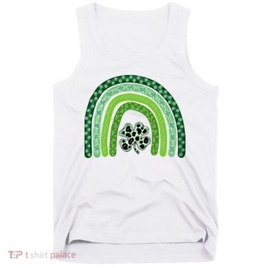 Lucky St Patrick's Day Rainbow Tank Top