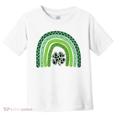 Lucky St Patrick's Day Rainbow Toddler T-Shirt