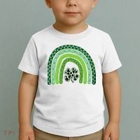 Lucky St Patrick's Day Rainbow Toddler T-Shirt thumb 2