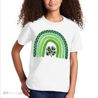 Lucky St Patrick's Day Rainbow Kids T-Shirt thumb 2