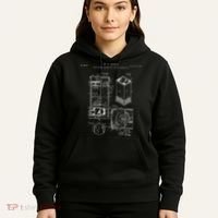 Leslie Speaker Patent Music Hoodie thumb 5