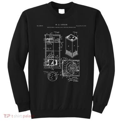 Leslie Speaker Patent Music Sweatshirt