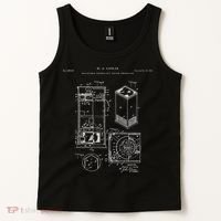 Leslie Speaker Patent Music Tank Top thumb 2
