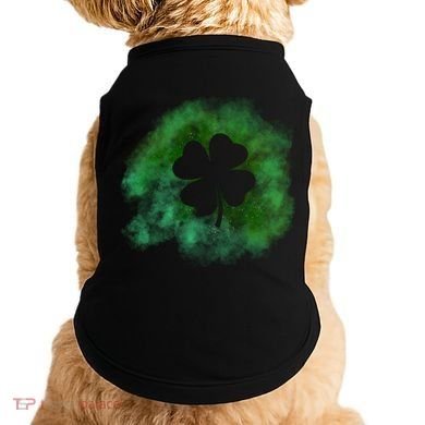 Lucky St Patrick's Day Clover Holiday Doggie Tank
