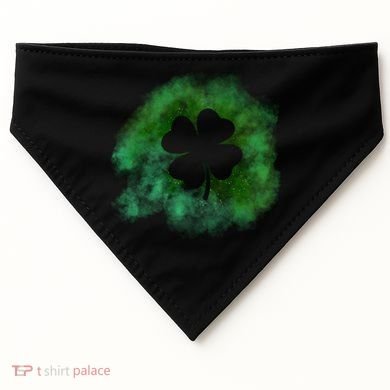 Lucky St Patrick's Day Clover Holiday USA-Made Doggie Bandana