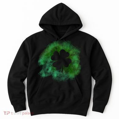 Lucky St Patrick's Day Clover Holiday Hoodie