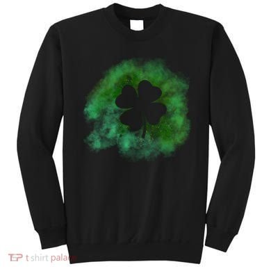Lucky St Patrick's Day Clover Holiday Sweatshirt