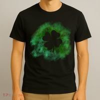 Lucky St Patrick's Day Clover Holiday T-Shirt thumb 3