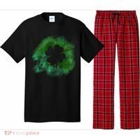 Lucky St Patrick's Day Clover Holiday Pajama Set thumb 0