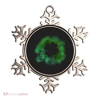Lucky St Patrick's Day Clover Holiday Ornament