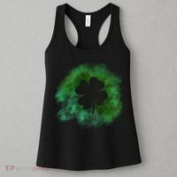 Lucky St Patrick's Day Clover Holiday Women's Tank Top thumb 3