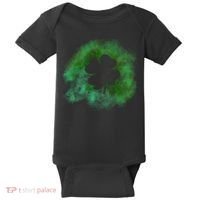Lucky St Patrick's Day Clover Holiday Baby Bodysuit thumb 0