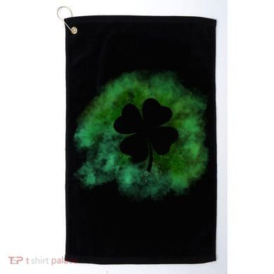 Lucky St Patrick's Day Clover Holiday Golf Towel