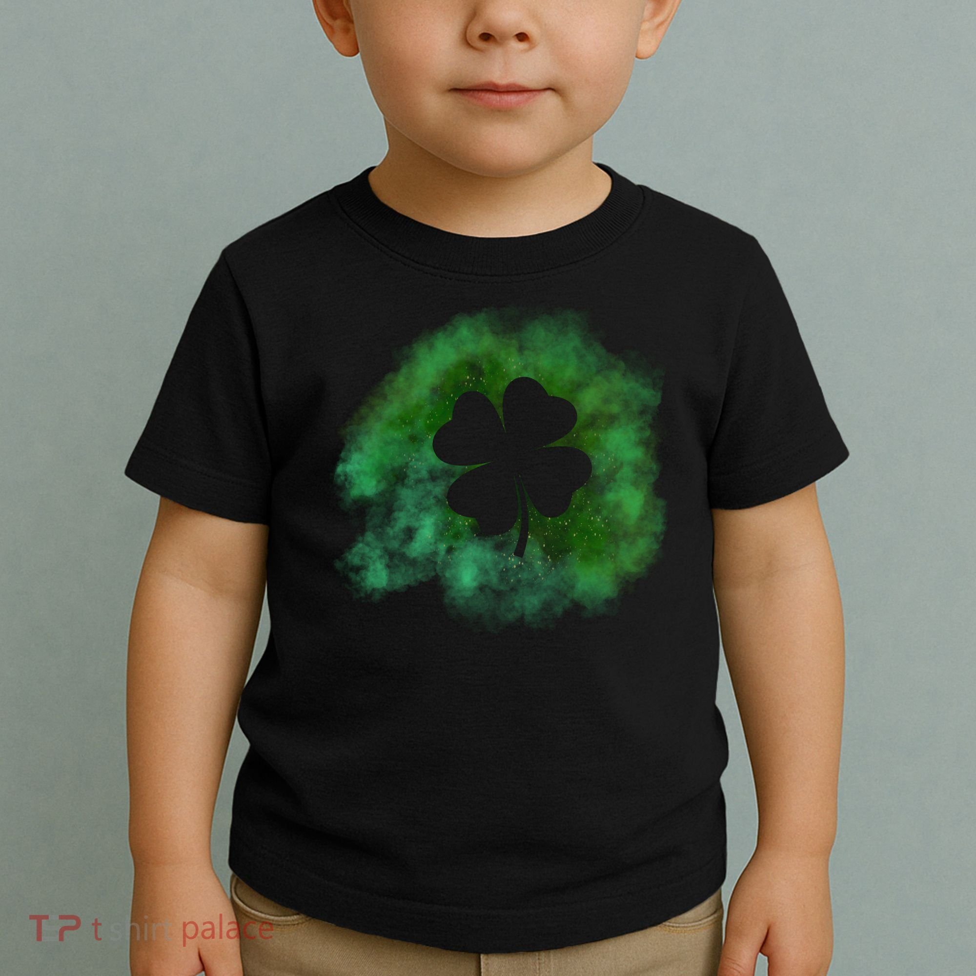 Lucky St Patrick's Day Clover Holiday Toddler T-Shirt