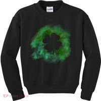 Lucky St Patrick's Day Clover Holiday Kids Sweatshirt thumb 0