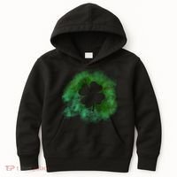 Lucky St Patrick's Day Clover Holiday Kids Hoodie thumb 0