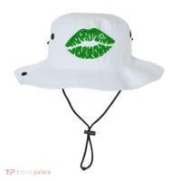 Lucky St Patrick's Day Lips Kiss Bucket Hat thumb 0