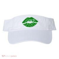 Lucky St Patrick's Day Lips Kiss Visor thumb 0