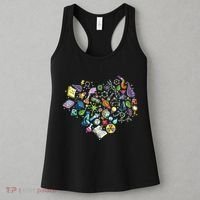 Love Science Pattern Heart Women's Tank Top thumb 3