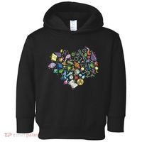 Love Science Pattern Heart Toddler Hoodie thumb 0