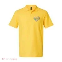 Love Science Pattern Heart Polo thumb 0