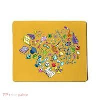 Love Science Pattern Heart Mousepad thumb 0