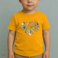 Love Science Pattern Heart Toddler T-Shirt thumb 2