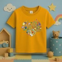 Love Science Pattern Heart Toddler T-Shirt thumb 3
