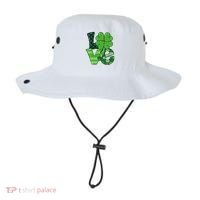 Love St Patricks Day Pattys Irish Clover Bucket Hat thumb 0