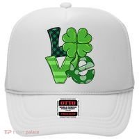 Love St Patricks Day Pattys Irish Clover Hat thumb 0